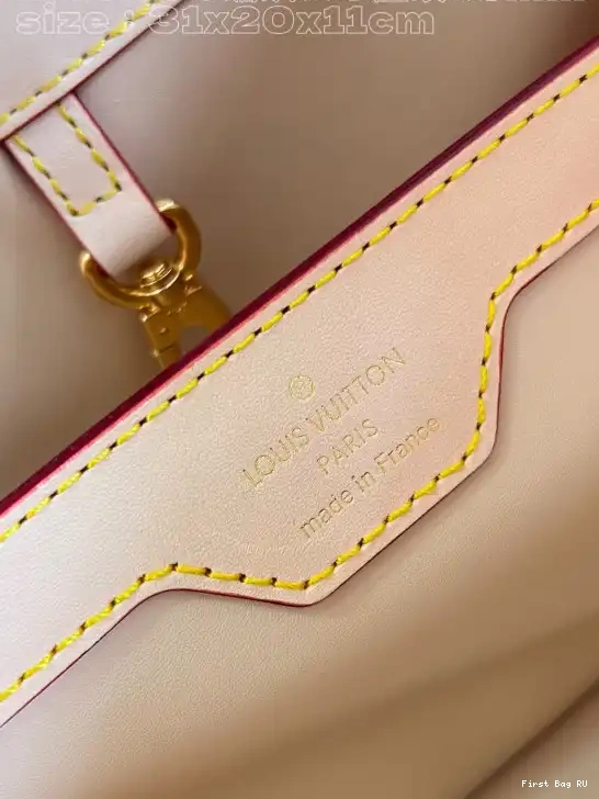 First bags ru reviews VUITTON BB-31.5*20*11CM CAPUCINES LOUIS 0618